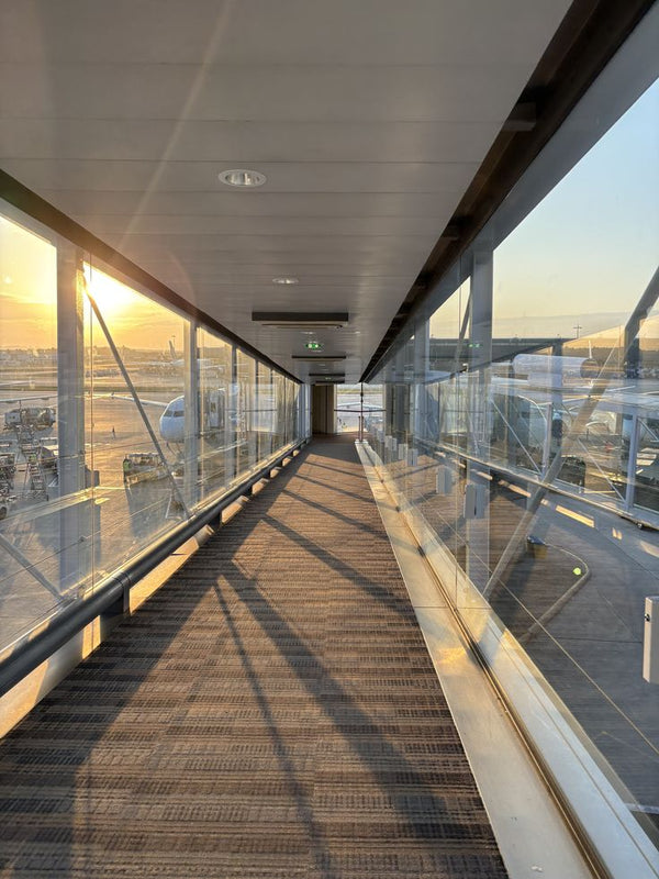 Airports, flights or trains