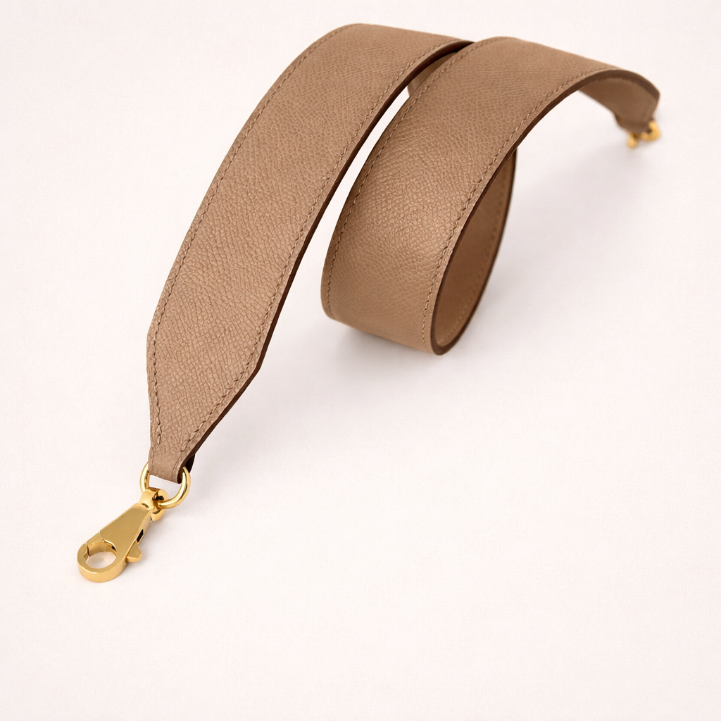 Wide Bag Strap for Hermès Kelly 25 & 28 | Handcrafted Leather 40mm