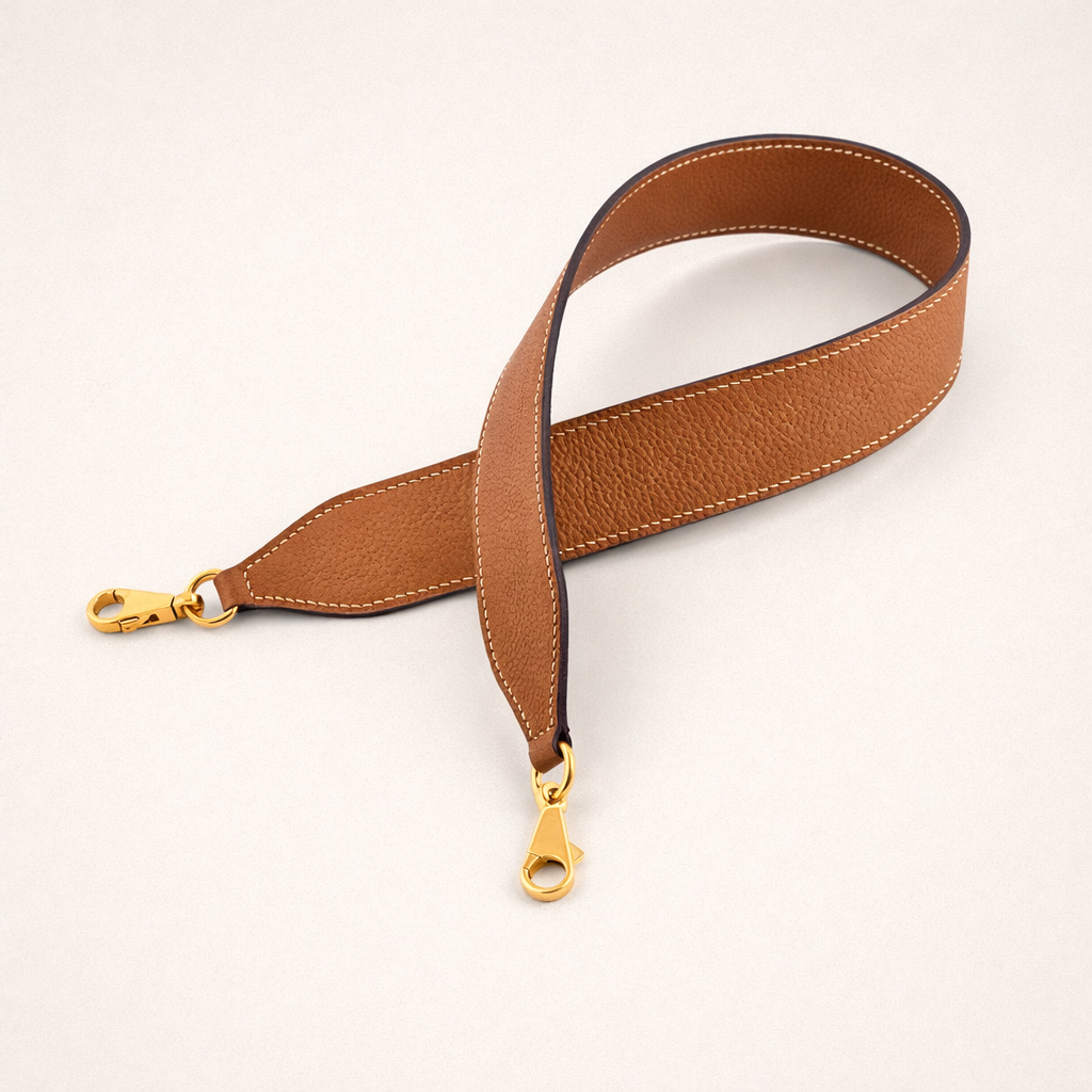 Wide Bag Strap for Hermès Kelly 25 & 28 | Handcrafted Leather 40mm