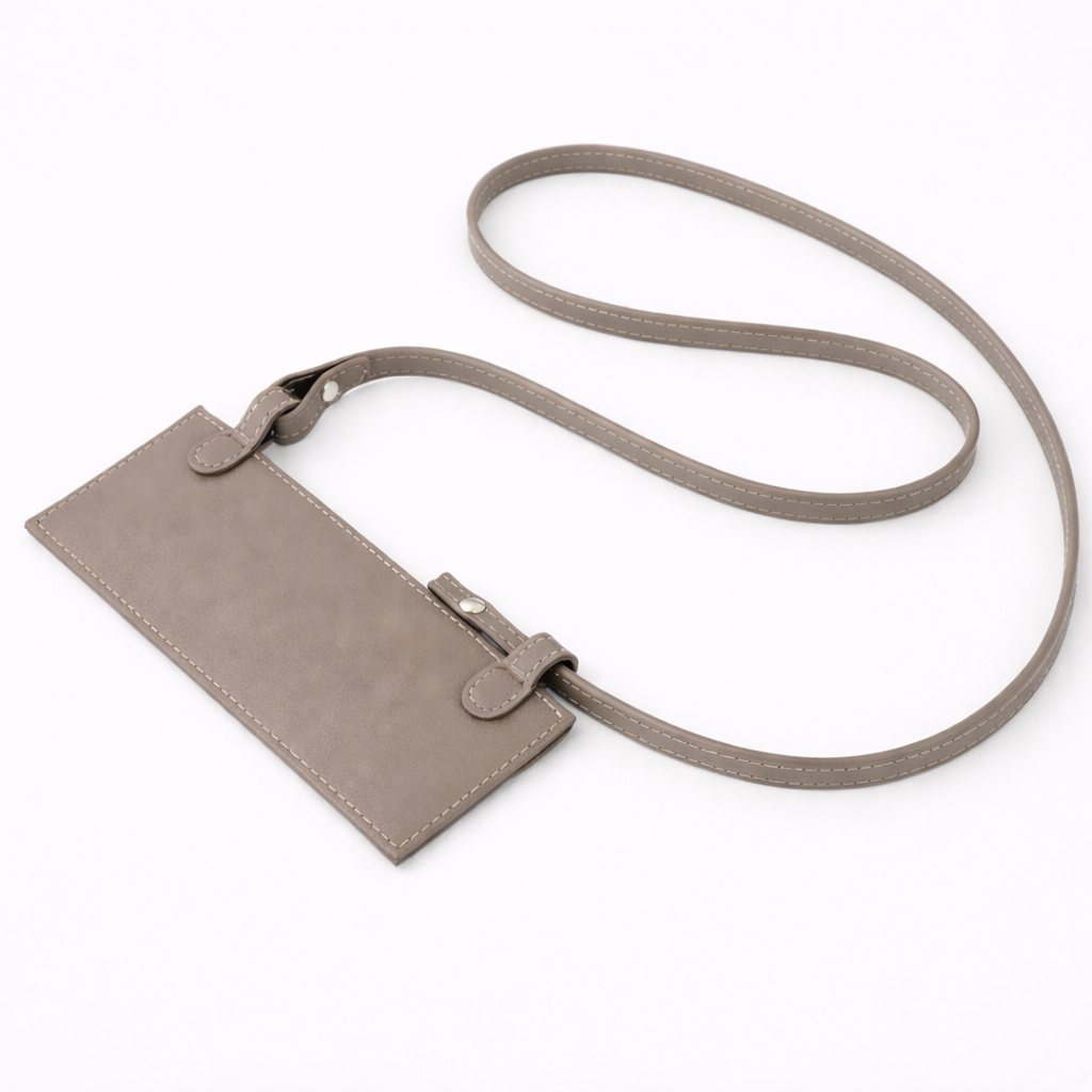 Shoulder Strap with Leather Insert for Hermès Kelly Pochette | Swift Leather