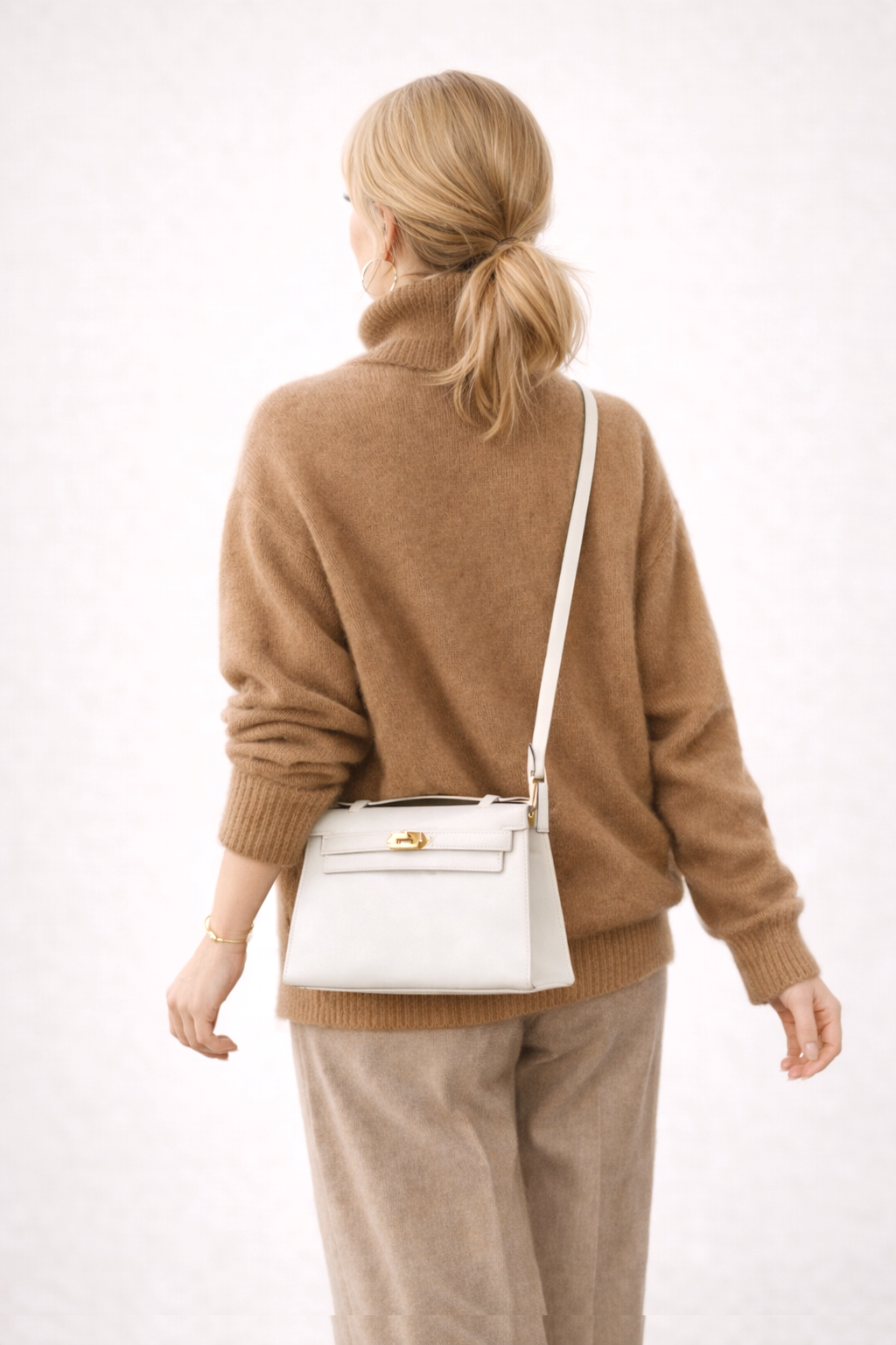 Shoulder Strap for Hermès Kelly Pochette | Swift Leather